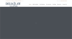 Desktop Screenshot of deliataxattorneys.com